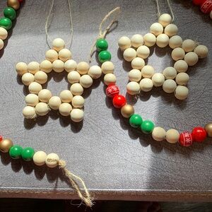 Boho Christmas ornaments